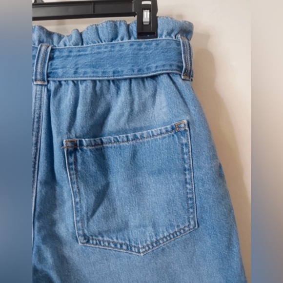 Aeropostale Mom Jean Shorts with Tie Waist Size 10 Regular - Picture 9 of 11